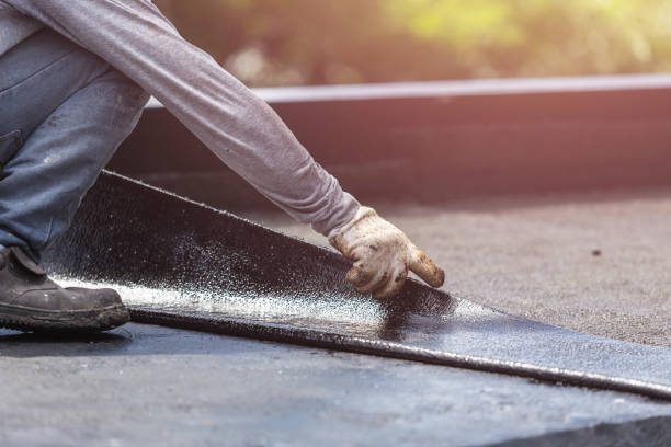 Professional Emergency Waterproofing technician working in Roslyn, PA